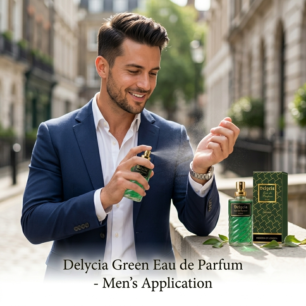 Delycia Eau De Parfum Premium Collection for Men & Women - Pink & Green (35ml & 65ml)