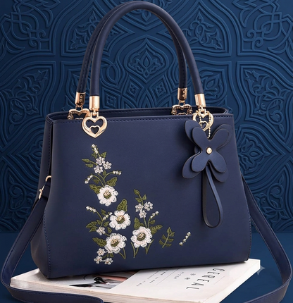 Midnight Bloom: The Signature Luxury Handbag for the Modern Muse