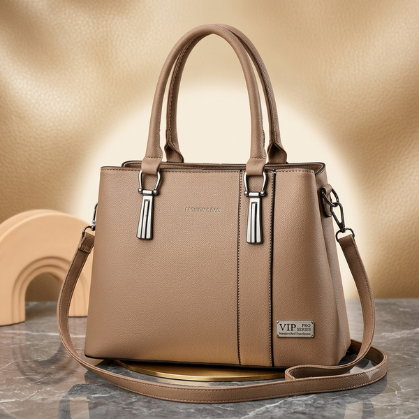 Elegant Faux Leather Handbag | Stylish Everyday Tote for Women